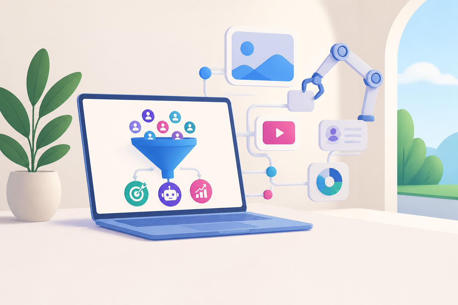 Een online marketing strategie bouwen met AI-contentautomatisering